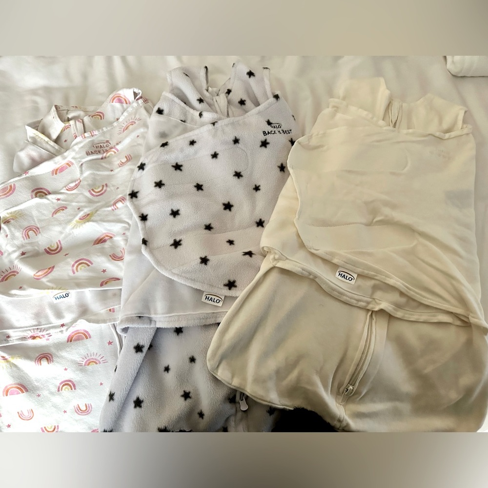BUNDLE: 3 Halo SleepSack Swaddles
